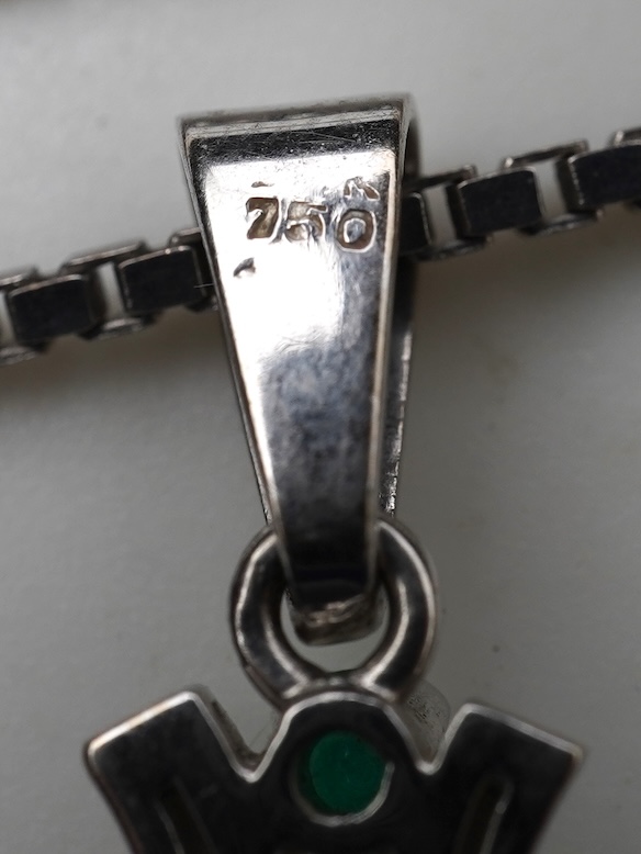 A group of gem-set and diamond jewels